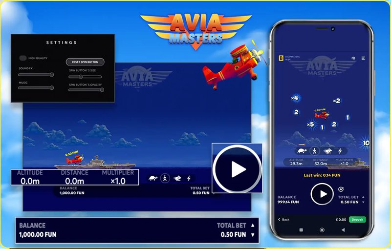 Introduction to avia masters free play